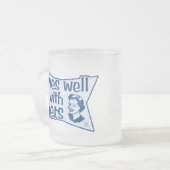 Taucht gut mit anderen mattglastasse (Vorderseite Links)