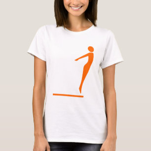 Tauchtabelle: Orange T-Shirt