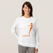 Tauchtabelle: Orange T-Shirt (Vorne ganz)