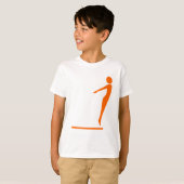Tauchtabelle: Orange T-Shirt (Vorne ganz)