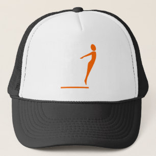 Tauchtabelle: Orange Truckerkappe
