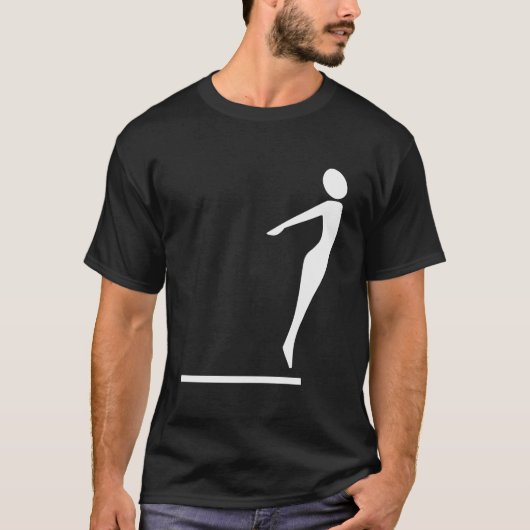 Tauchtabelle - Weiß T-Shirt (Vorderseite)