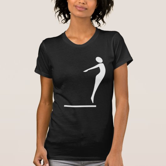 Tauchtabelle - Weiß T-Shirt (Vorderseite)
