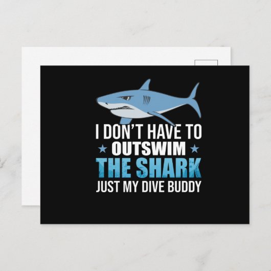 Tauchtauchen Postkarte (Vorne/Hinten)