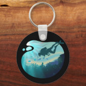 Tauchtaucher Schlüsselanhänger (Vorderseite)