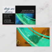 Tauchtaucher Visitenkarte (Vorne/Hinten)