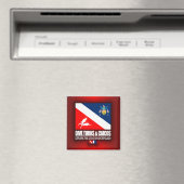 Tauchturks & Caicos Magnet (In Situ (Geschirrspüler))