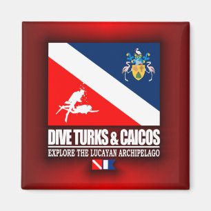 Tauchturks & Caicos Magnet