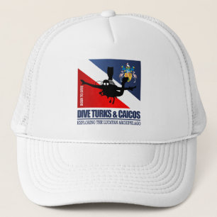 Tauchturks und Caicos DF2 Truckerkappe