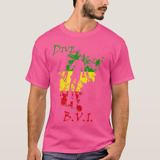 Tauchurlaub BVI T-Shirt (Vorderseite)