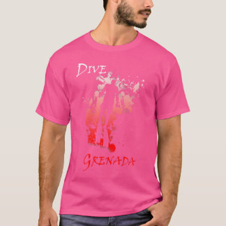 Tauchurlaub Grenada Westindische Inseln T-Shirt