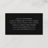 TauchVisitenkarte Visitenkarte (Rückseite)