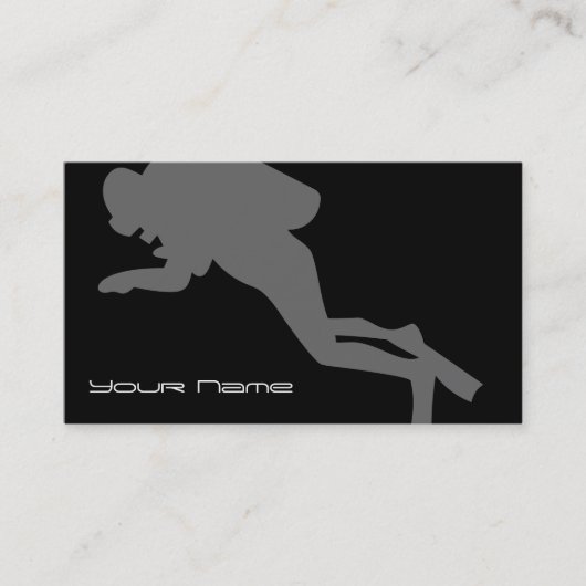 TauchVisitenkarte Visitenkarte (Vorderseite)