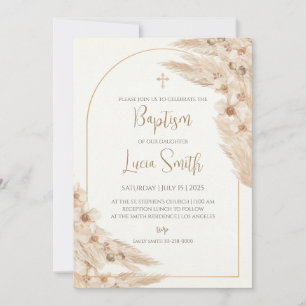 Tauf Einladung Mädchen lädt zur Taufe ein Mädchen