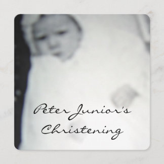 Tauf Einladung (Vintage)