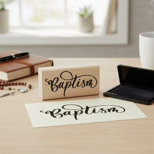 Tauf-Stempel Gummistempel