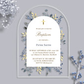 Taufbecken Acryleinladungen