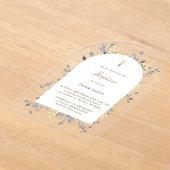 Taufbecken Acryleinladungen (Ablage )