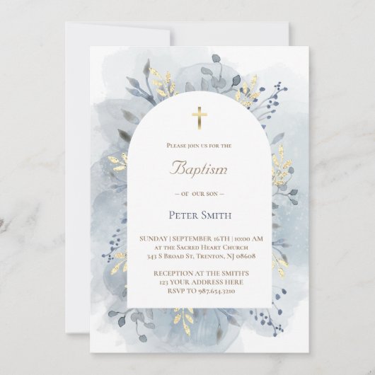 Taufbecken Einladung (Vorderseite)