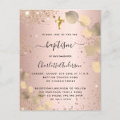 Taufbecken Eukalyptus Glitzer Haushaltsausschreibu Flyer (Vorne)