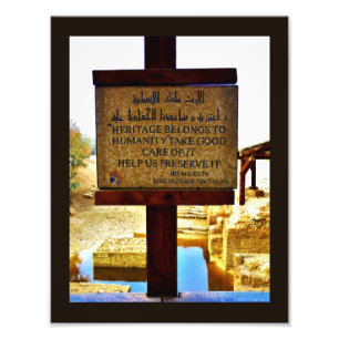 Taufbecken Fotodruck