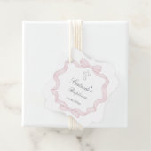 Taufbecken Geschenkanhänger (Beispiel)