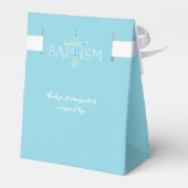 Taufbecken - Gewohnte Gastgeschenk Geschenkschachtel (Rückseite)