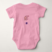Taufbodysuits Baby Strampler (Rückseite)