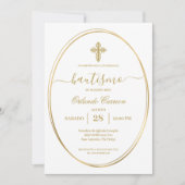 Taufe auf Spanisch Einladung (Vorderseite)