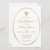 Taufe auf Spanisch Einladung (Vorne/Hinten)