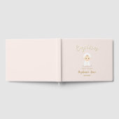 Taufe Baby Girl mit Bonnet Gästebuch (Voll)