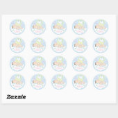Taufe Baby Girl Stickers (Blatt)