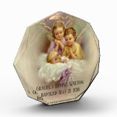 Taufe Baby Säugling Gebet Engel Fotoblock (Links)