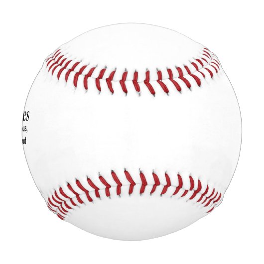 Taufe Baseball Geschenke für Jungen (Vorderseite)