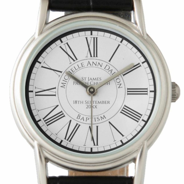 Taufe bei Church Personalisiert Watch Armbanduhr (Von Creator hochgeladen)