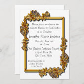 Taufe, Bejahungsfeier Einladung (Vorne/Hinten)