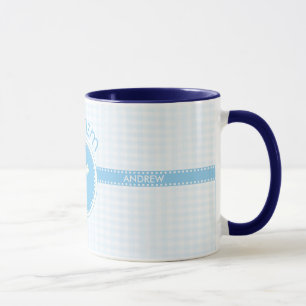 Taufe Blau Gottes Kind, Anpassbar Tasse