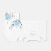 Taufe blauen Eukalyptus-Junge vielen Dank Geschenkschachtel (Ungefaltet)