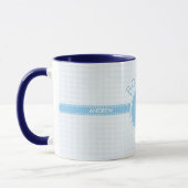 Taufe Blaues Kind Gottes, anpassbar Tasse (Links)