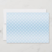 Taufe | Boy Eternity Rings Gold Cross Foto Einladung (Rückseite)