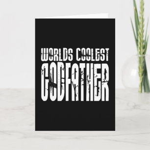 Taufe Christening Geschenke Welten Coolsten Godvat Feiertagskarte