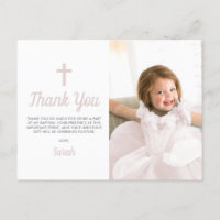 Taufe Christening Religious Pink Girl Foto