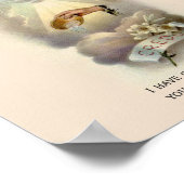 Taufe Christening Religious Welcome Poster (Ecke)