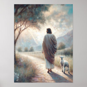 Taufe Christi, Christliche Kunst, Jesus Christus g Poster