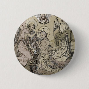 Taufe Christi - Die Taufe Christo Button
