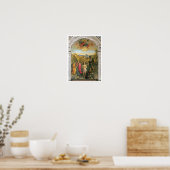 Taufe Christi, Johannes Altarpiece Poster (Küche)