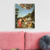 Taufe Christi Leinwanddruck (Insitu (Wohnzimmer))