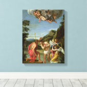 Taufe Christi Leinwanddruck (Insitu (Holzboden))