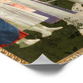 Taufe Christi Poster (Ecke)