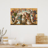 Taufe Christi - St. Bartholomäw Kunst Poster (Küche)
